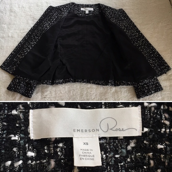 Emerson Rose Parisian Tweed 2pc Skirt Suit - Picture 4 of 8